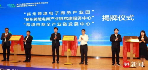 揚州軟件和信息服務外包大會成功舉辦，廣陵區國家電子商務示范基地正式揭牌